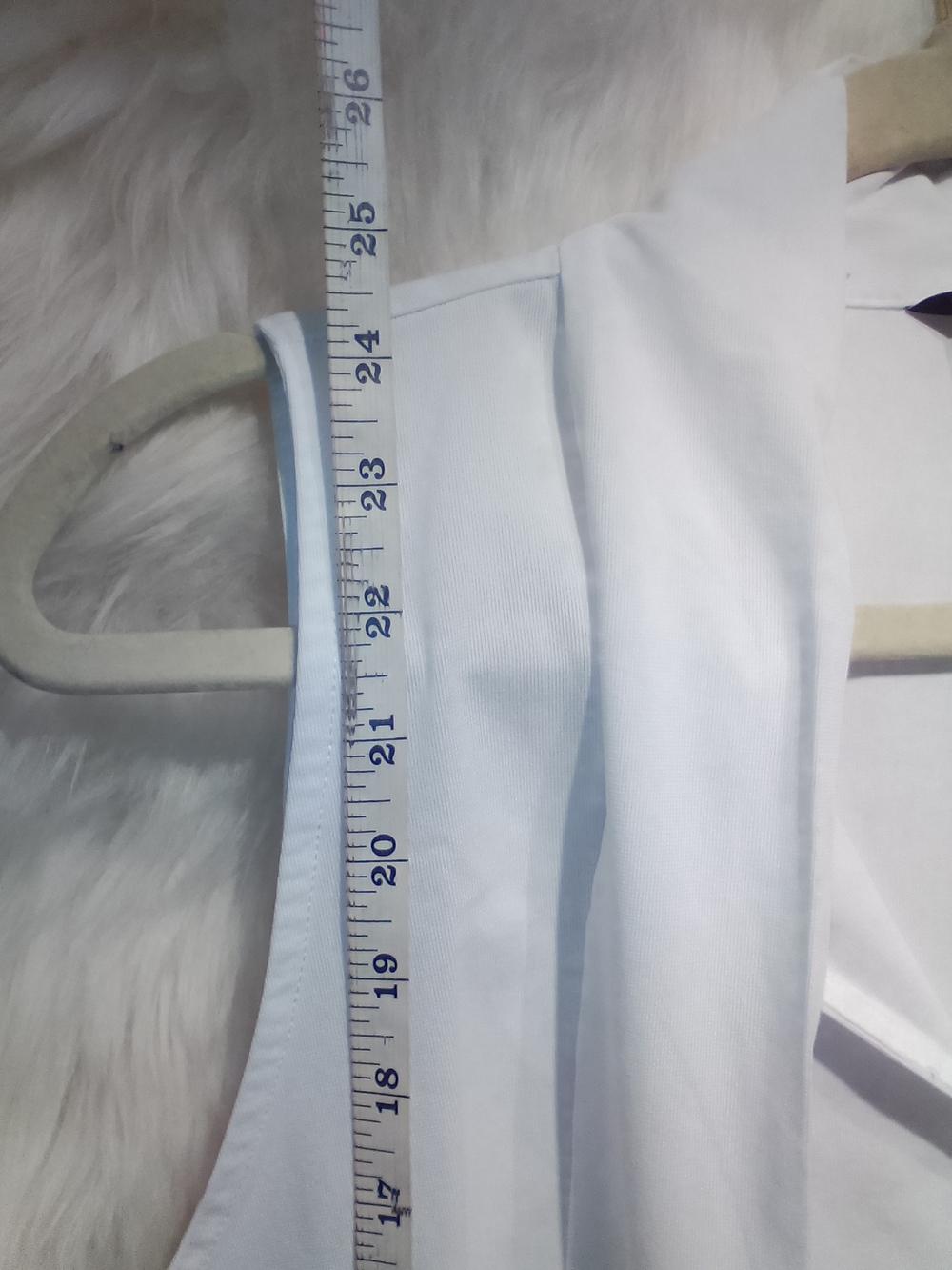Ann Taylor White Sleeveless Draped Top - Picture 5 of 11